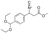 METHYL-3-ISOCYANO-3-(4-BENZALDEHYDE DIETHYL ACETAL)PROPIONATE 结构式