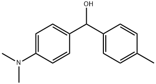 (4-(二甲氨基)苯基)(对甲苯基)甲醇 结构式