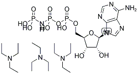 Adenosine-5'-[(beta,gamma)-imido]triphosphate, triethylammonium salt 结构式