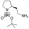 (S)-2-(2-AMINO-ETHYL)-PYRROLIDINE-1-CARBOXYLIC ACID TERT-BUTYL ESTER 结构式