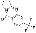 6-(TRIFLUOROMETHYL)-2,3-DIHYDROPYRROLO[2,1-B]QUINAZOLIN-9(1H)-ONE 结构式