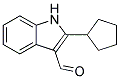 2-CYCLOPENTYL-1H-INDOLE-3-CARBALDEHYDE 结构式