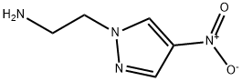 2-(4-硝基吡唑-1-基)乙胺 结构式