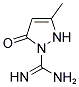 3-METHYL-5-OXO-2,5-DIHYDRO-1H-PYRAZOLE-1-CARBOXIMIDAMIDE 结构式