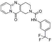 11-OXO-N-[3-(TRIFLUOROMETHYL)PHENYL]-4,11-DIHYDRO-1H-DIPYRIDO[1,2-A:4',3'-D]PYRIMIDINE-2(3H)-CARBOXAMIDE 结构式