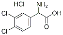 AMINO-(3,4-DICHLORO-PHENYL)-ACETIC ACID HCL 结构式