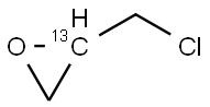 环氧氯丙烷-2-13C 结构式