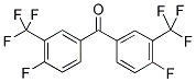 4,4'-DIFLUORO-3,3'-BIS(TRIFLUOROMETHYL)BENZOPHENONE 结构式