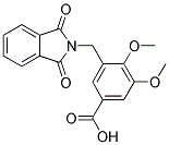 3-(1,3-Dioxo-1,3-dihydro-isoindol-2-ylmethyl)-4,5-dimethoxy-benzoic acid 结构式
