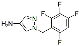 1-(2,3,4,6-TETRAFLUORO-BENZYL)-1H-PYRAZOL-4-YLAMINE 结构式