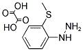 (2-METHYLSULFANYL-PHENYL)-HYDRAZINE, OXALIC ACID 结构式