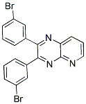 2,3-BIS(3-BROMOPHENYL)PYRIDO[2,3-B]PYRAZINE 结构式