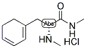 N-ME-D-PHENYLALANINE-N-METHYLAMIDE HCL 结构式