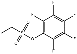 2,3,4,5,6-PENTAFLUOROPHENYL 1-ETHANESULFONATE 结构式