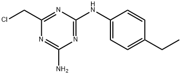 6-(Chloromethyl)-N2-(4-ethylphenyl)-1,3,5-triazine-2,4-diamine