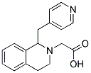 [1-(PYRIDIN-4-YLMETHYL)-3,4-DIHYDROISOQUINOLIN-2(1H)-YL]ACETIC ACID 结构式