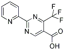 2-(吡啶-2-基)-4-三氟甲基嘧啶-5-甲酸 结构式