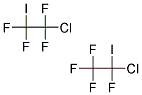 1-CHLORO-(1)-IODOTETRAFLUOROETHANE AND 1-CHLORO-(2)-IODOTETRAFLUOROETHANE 结构式