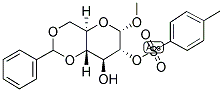 METHYL-4,6-O-BENZYLIDENE-2-O-TOSYL-ALPHA-D-GLUCOPYRANOSIDE 结构式