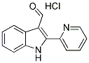 2-(2-PYRIDINYL)-1H-INDOLE-3-CARBALDEHYDE HYDROCHLORIDE 结构式