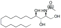 N-ACETYL PHYTOSPHINGOSINE, [ACETYL-1-14C] 结构式