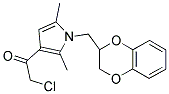 2-CHLORO-1-[1-(2,3-DIHYDRO-1,4-BENZODIOXIN-2-YLMETHYL)-2,5-DIMETHYL-1H-PYRROL-3-YL]ETHANONE 结构式