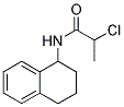 2-CHLORO-N-1,2,3,4-TETRAHYDRONAPHTHALEN-1-YLPROPANAMIDE 结构式