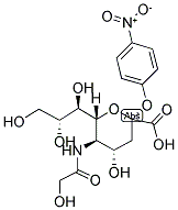 2-O-(4-硝基苯基)-Α-D-唾液酸苷 结构式