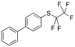 4-PENTAFLUOROETHYLSULFANYL-BIPHENYL 结构式
