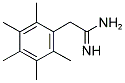 2-PENTAMETHYLPHENYL-ACETAMIDINE 结构式