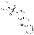 3-AMINO-N,N-DIETHYL-4-PHENOXY-BENZENESULFONAMIDE 结构式