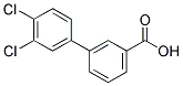 3',4'-DICHLOROBIPHENYL-3-CARBOXYLIC ACID 结构式