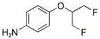 4-(2-FLUORO-1-FLUOROMETHYL-ETHOXY)-ANILINE 结构式