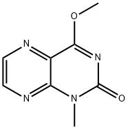 4-METHOXY-1-METHYL-2(1H)-PTERIDINONE 结构式