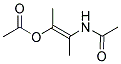 ACETIC ACID 2-ACETYLAMINO-1-METHYL-PROPENYL ESTER 结构式