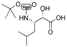 BOC-(2S,3S)-3-AMINO-2-HYDROXY-5-METHYLHEXANOIC ACID 结构式