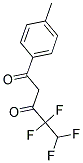 4,4,5,5-TETRAFLUORO-1-(4-METHYLPHENYL)PENTANE-1,3-DIONE 结构式
