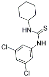 N-CYCLOHEXYL-N'-(3,5-DICHLOROPHENYL)THIOUREA 结构式