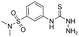 N-(3-[(DIMETHYLAMINO)SULFONYL]PHENYL)HYDRAZINECARBOTHIOAMIDE 结构式