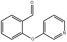 2-(吡啶-3-氧基)苯甲醛 结构式