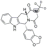 TADALAFIL-METHYL-D3 结构式