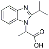 2-(2-ISOPROPYL-BENZOIMIDAZOL-1-YL)-PROPIONIC ACID 结构式