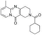 2-(CYCLOHEXYLCARBONYL)-6-METHYL-1,2,3,4-TETRAHYDRO-11H-DIPYRIDO[1,2-A:4',3'-D]PYRIMIDIN-11-ONE 结构式