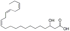 3(R,S)-羟基-13(Z),16(Z),19(Z)-二十二碳三烯酸 结构式