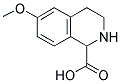 6-METHOXY-1,2,3,4-TETRAHYDRO-ISOQUINOLINE-1-CARBOXYLIC ACID 结构式
