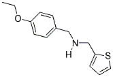 1-(4-ETHOXYPHENYL)-N-(THIEN-2-YLMETHYL)METHANAMINE 结构式