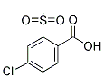 4-氯-2-甲基磺酰苯甲酸 结构式