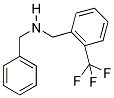 1-PHENYL-N-(2-(TRIFLUOROMETHYL)BENZYL)METHANAMINE 结构式