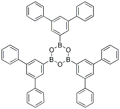 2,4,6-TRIS(M-TERPHENYL-5'-YL)BOROXIN 结构式