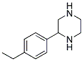 2-(4-ETHYLPHENYL)PIPERAZINE 结构式